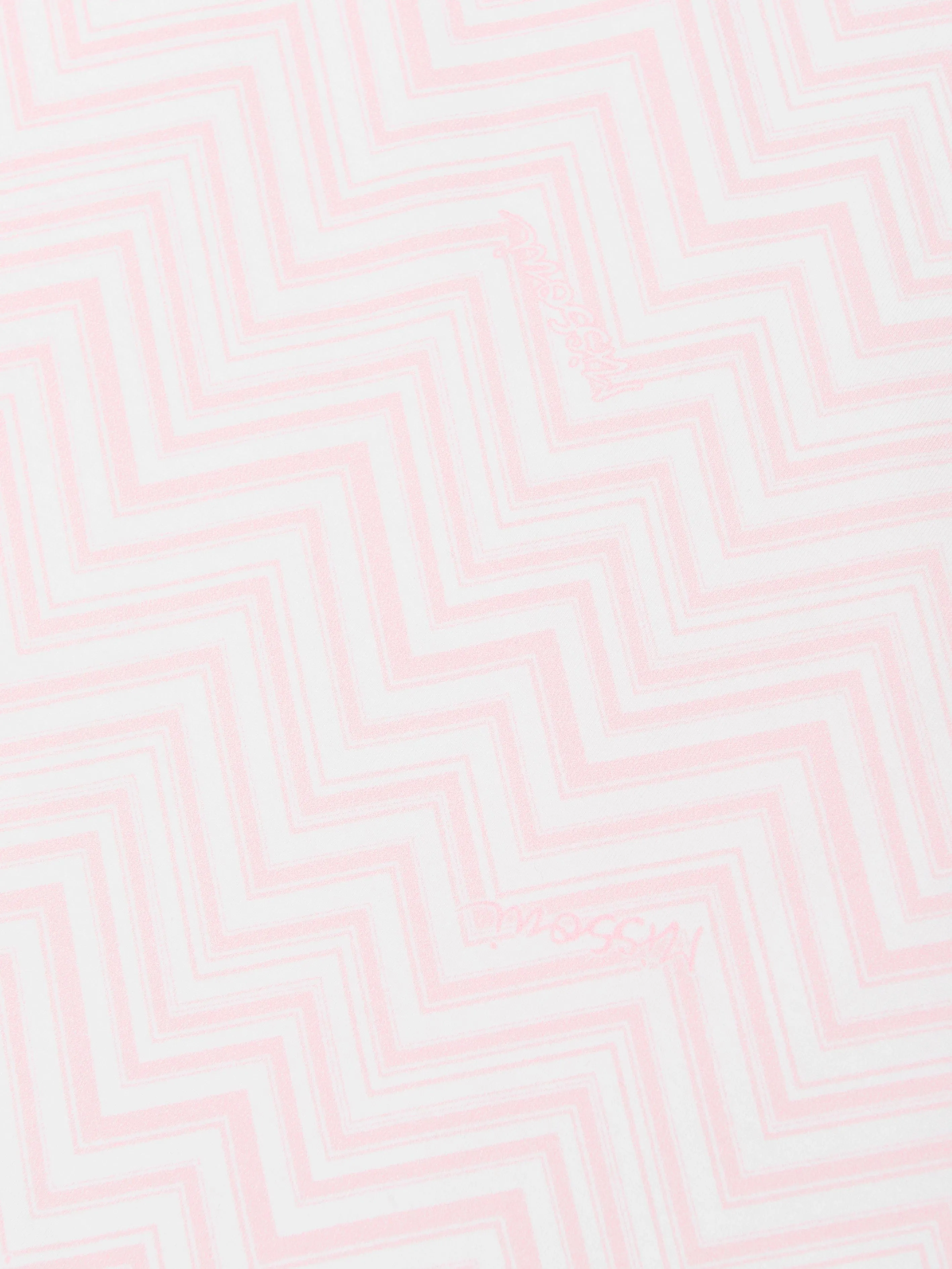 Missoni Baby Girls Zigzag Blanket in Pink