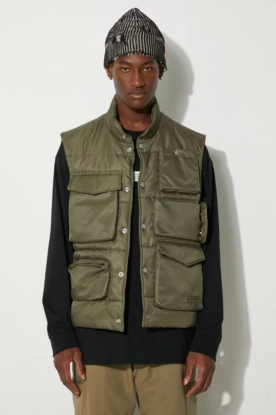 MM6 Maison Margiela vest men’s green color SH0FB0005.S53984