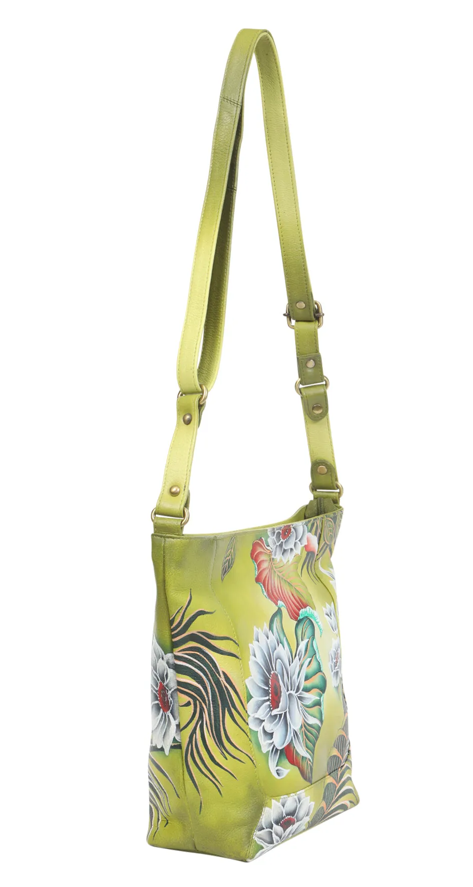 Modapelle Hand Painted Leather Shoulder Bag 2989