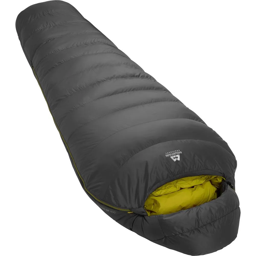 Mountain Equipment - Helium GT 400 Down Sleeping Bag Regularanvil grey