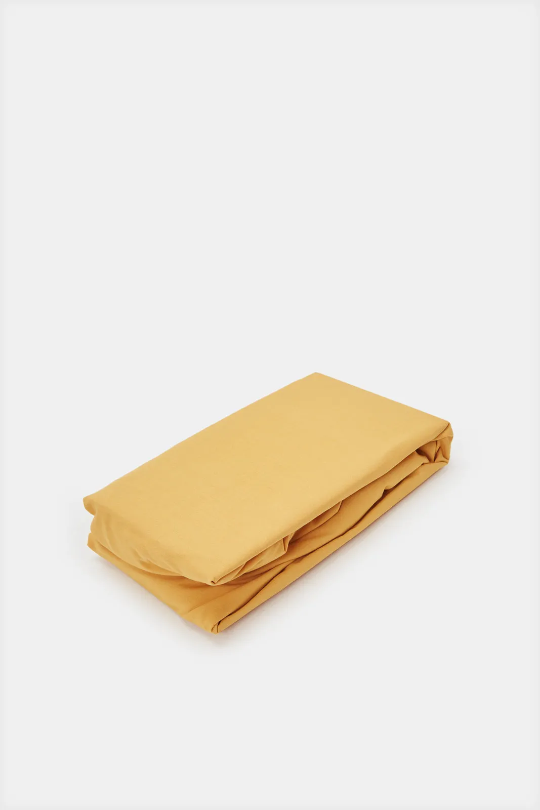 Mustard Fitted Sheet (Single Size)