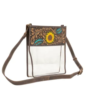 Myra Bag Hawaii Clear Crossbody Purse S-7064