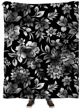 Nature's Candy B&W Plush Blanket