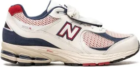 New Balance 2002R Sea Salt Team Red sneakers White