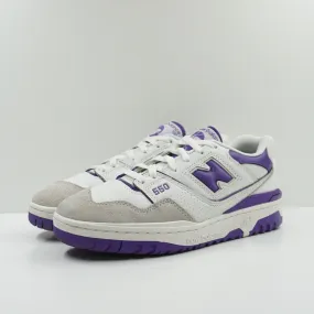 New Balance 550 White Purple