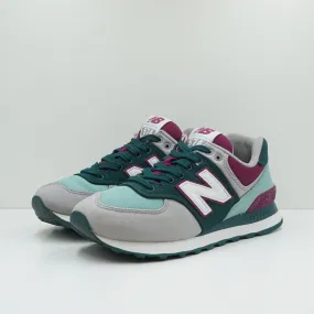 New Balance 574 Grey Green Purple (W)