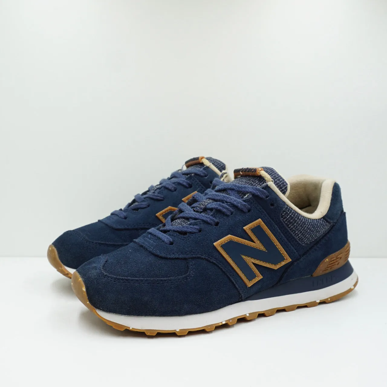 New Balance 574 Navy Brown