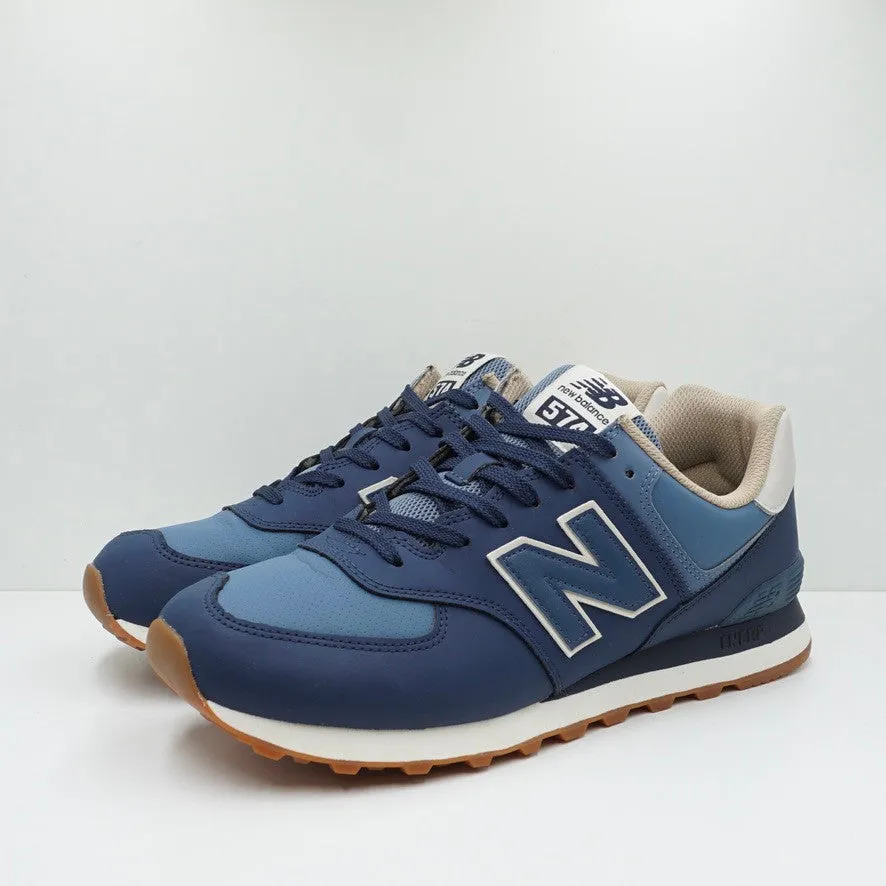 New Balance 574 Vegan Natural Indigo Gum