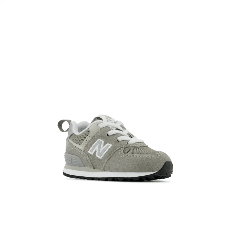 New Balance Infant & Toddler Boys 574 Bungee Lace Shoe - ID574EVG (Wide)