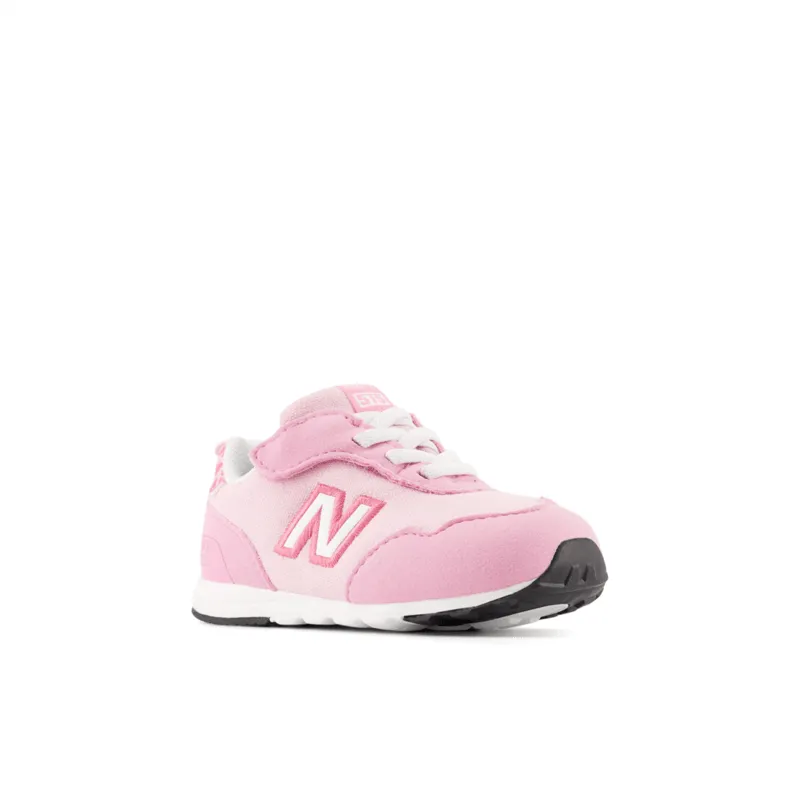 New Balance Infant 515 NEW-B Hook and Loop Shoe - NW515SRP (Wide)