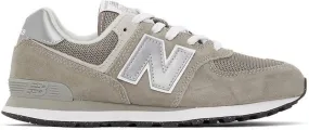 New Balance Kids Gray 574 Core Big Kids Sneakers