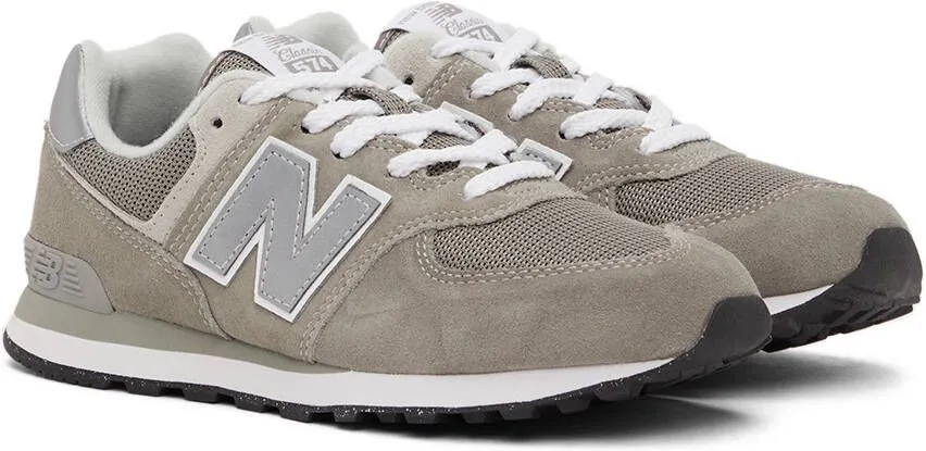 New Balance Kids Gray 574 Core Big Kids Sneakers