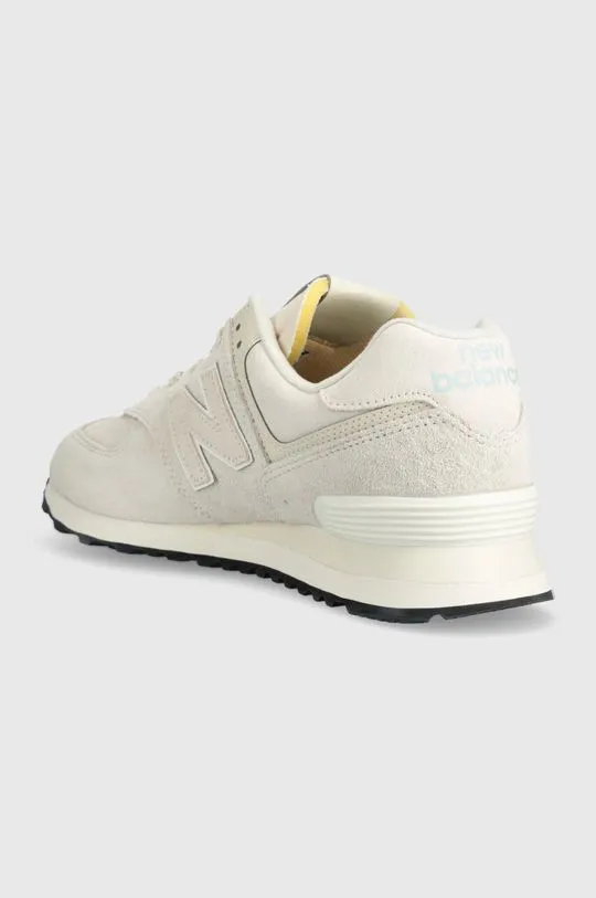 New Balance leather sneakers 574 beige color U574BSB