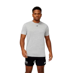 New Balance Men's Impact Run Luminous Short Sleeve Shirt