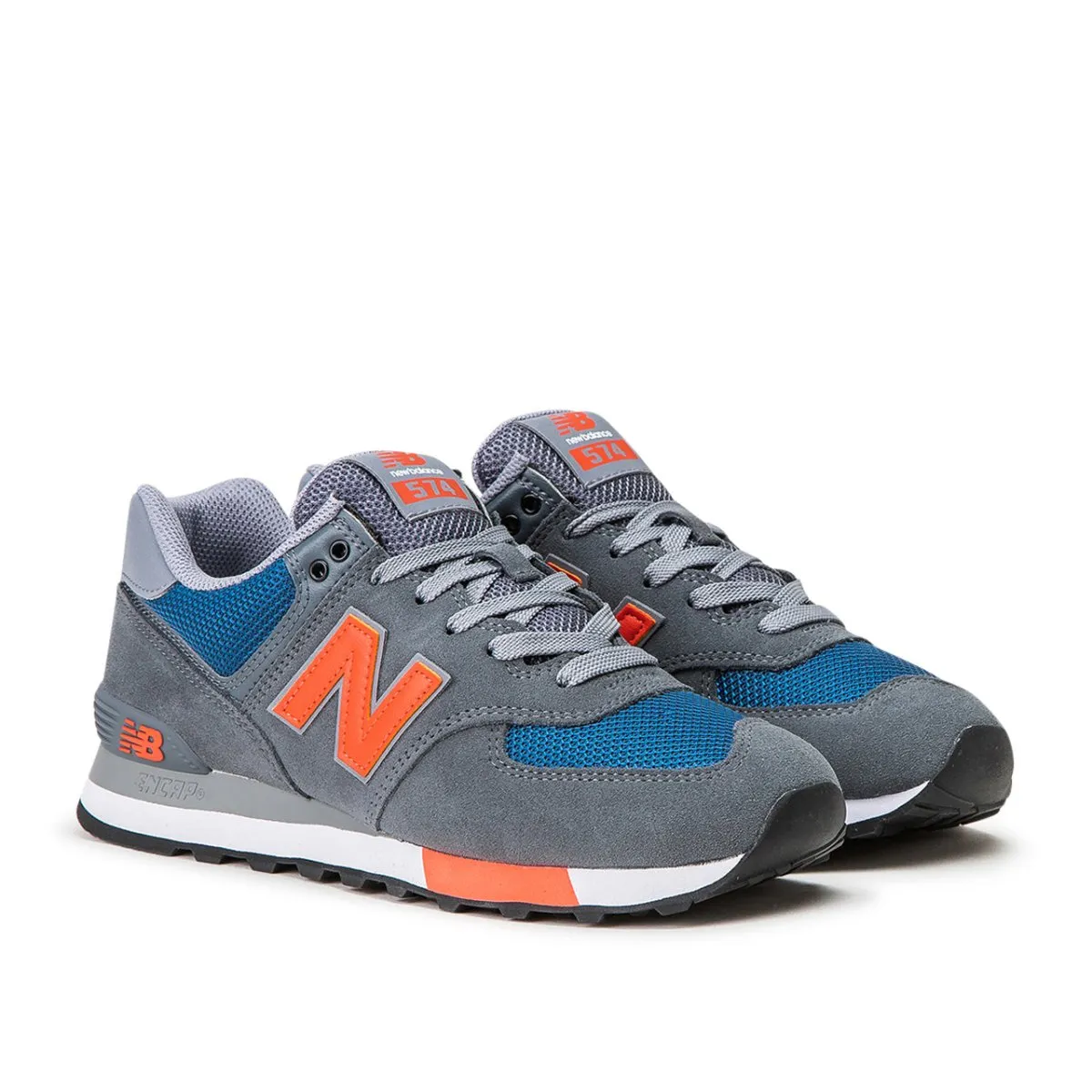 New Balance ML574 NFO  (Grey / Blue / Red)