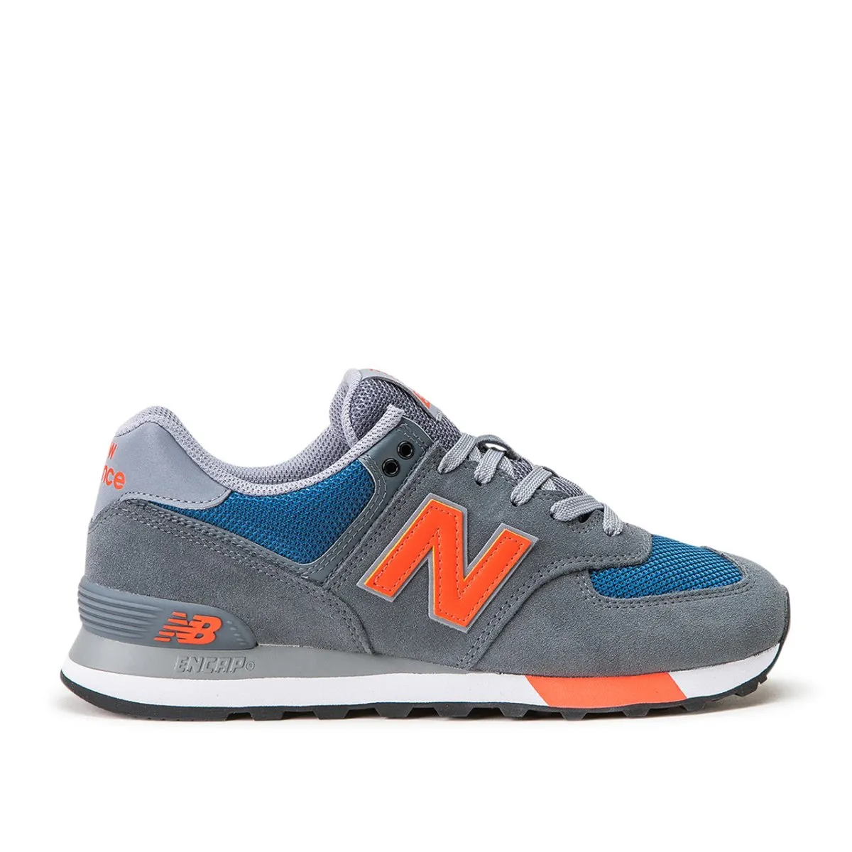 New Balance ML574 NFO  (Grey / Blue / Red)