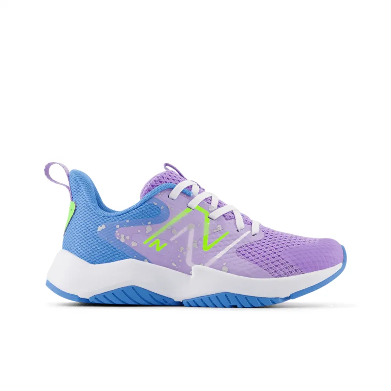 New Balance Youth Girls Rave Run V2 Shoe - PKRAVHG2 (X-Wide)