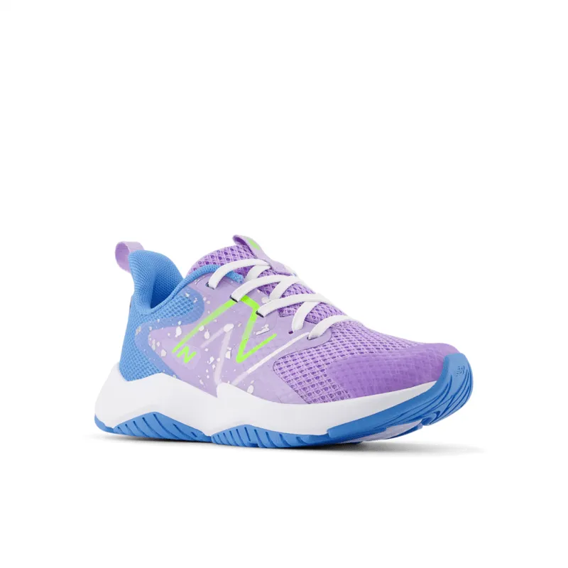 New Balance Youth Girls Rave Run V2 Shoe - PKRAVHG2 (X-Wide)