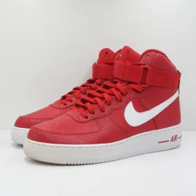 Nike Air Force 1 High Gym Red Perforated