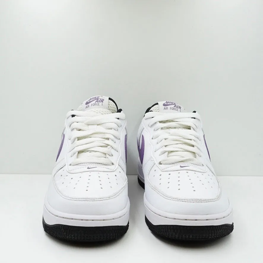 Nike Air Force 1 Low Hoops White Canyon Purple