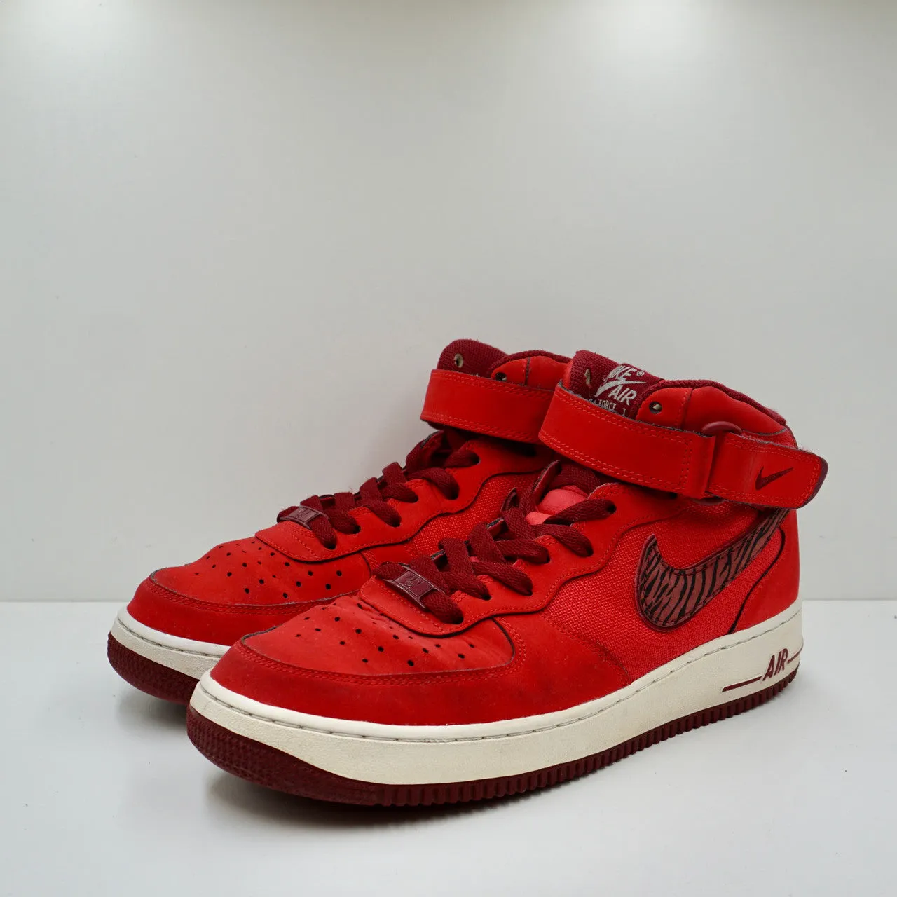 Nike Air Force 1 Mid 07' Red Zebra