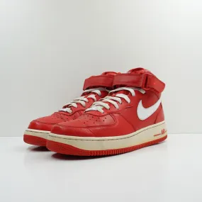 Nike Air Force 1 Mid 07 Red/White