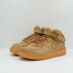 Nike Air Force 1 Mid Flax (PS)