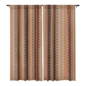 Ole Boho Daisies Blackout Window Curtains (DS)