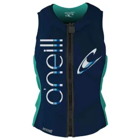 O'Neill Slasher (Abyss/Light Aqua) Women's Comp Vest