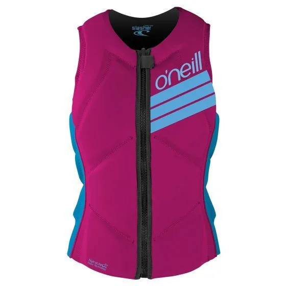 O'Neill Slasher Girls Comp Vest in Berry