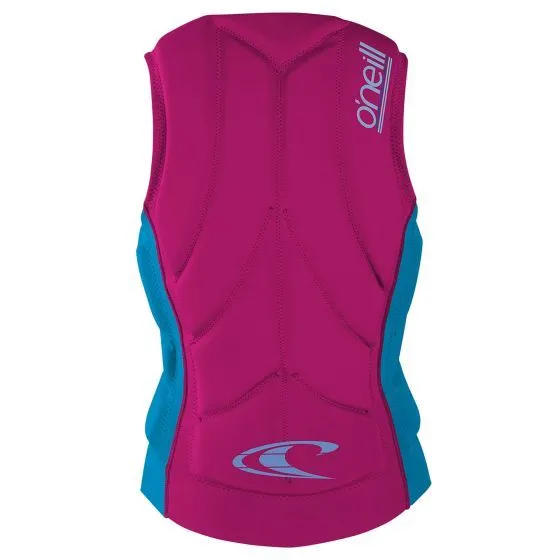 O'Neill Slasher Girls Comp Vest in Berry