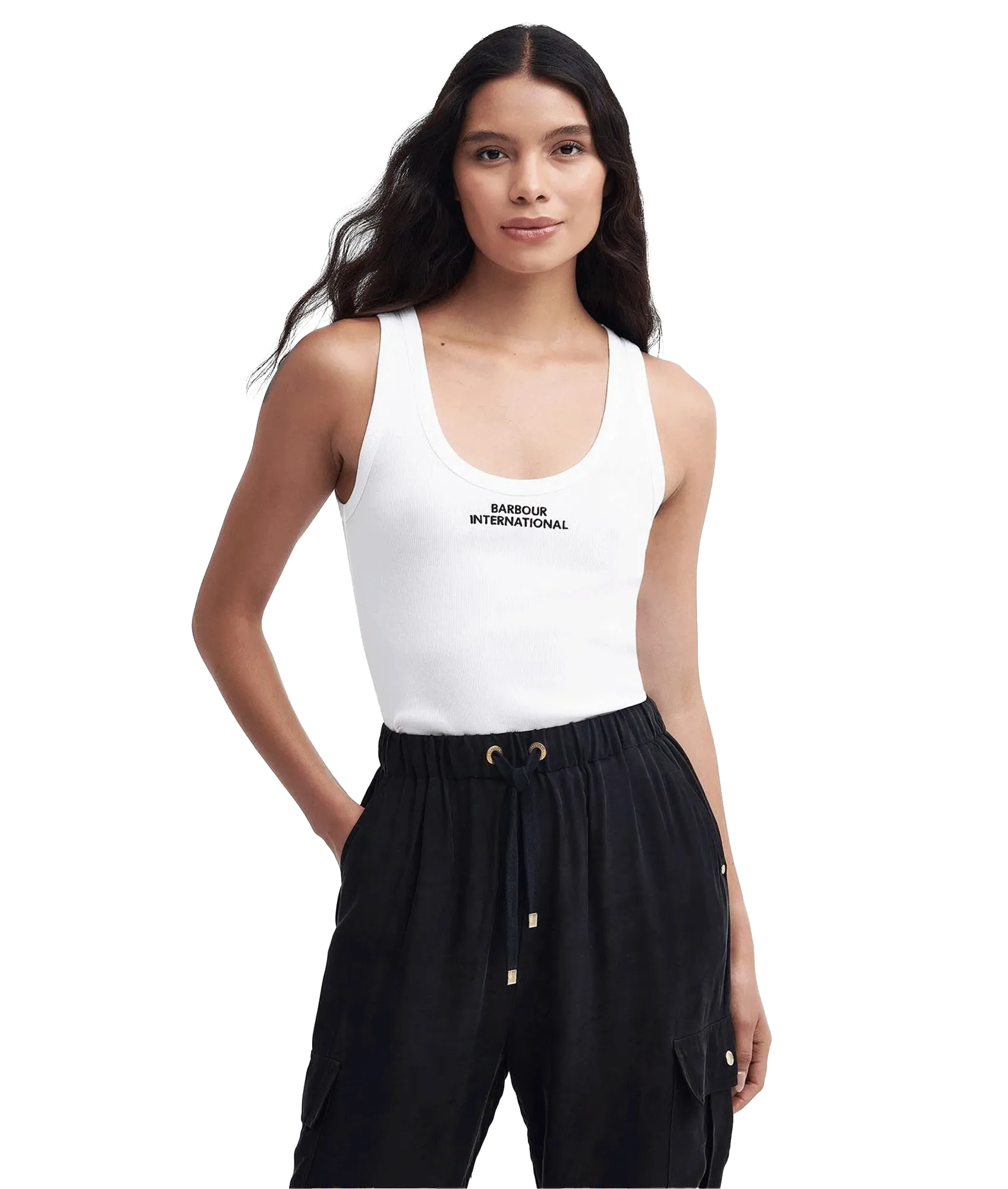 Ozanne Tank Top - White