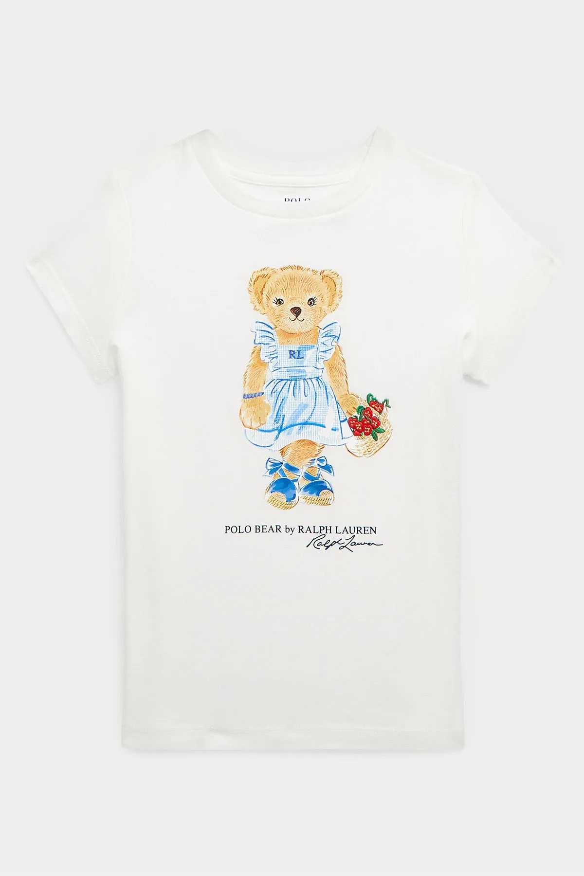 Polo Ralph Lauren Kids 2-4 Ya Kz ocuk Polo Bear T-shirt