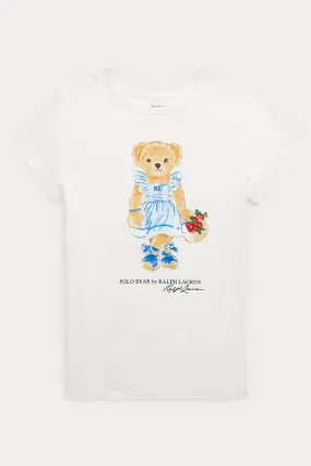 Polo Ralph Lauren Kids 2-4 Ya Kz ocuk Polo Bear T-shirt