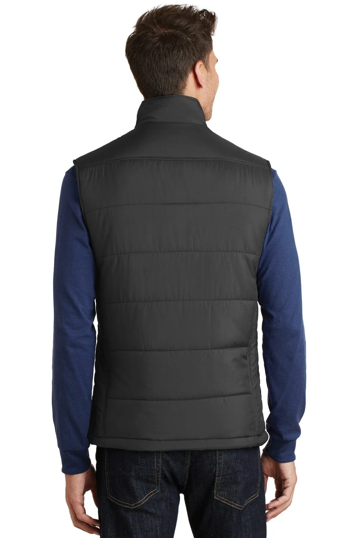 Port Authority Puffy Vest J709 Black/Black [YOUR COMPANY]