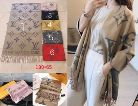 PREORDER BLANKET SHAW SCARFS PATTERNED L SOLIDS