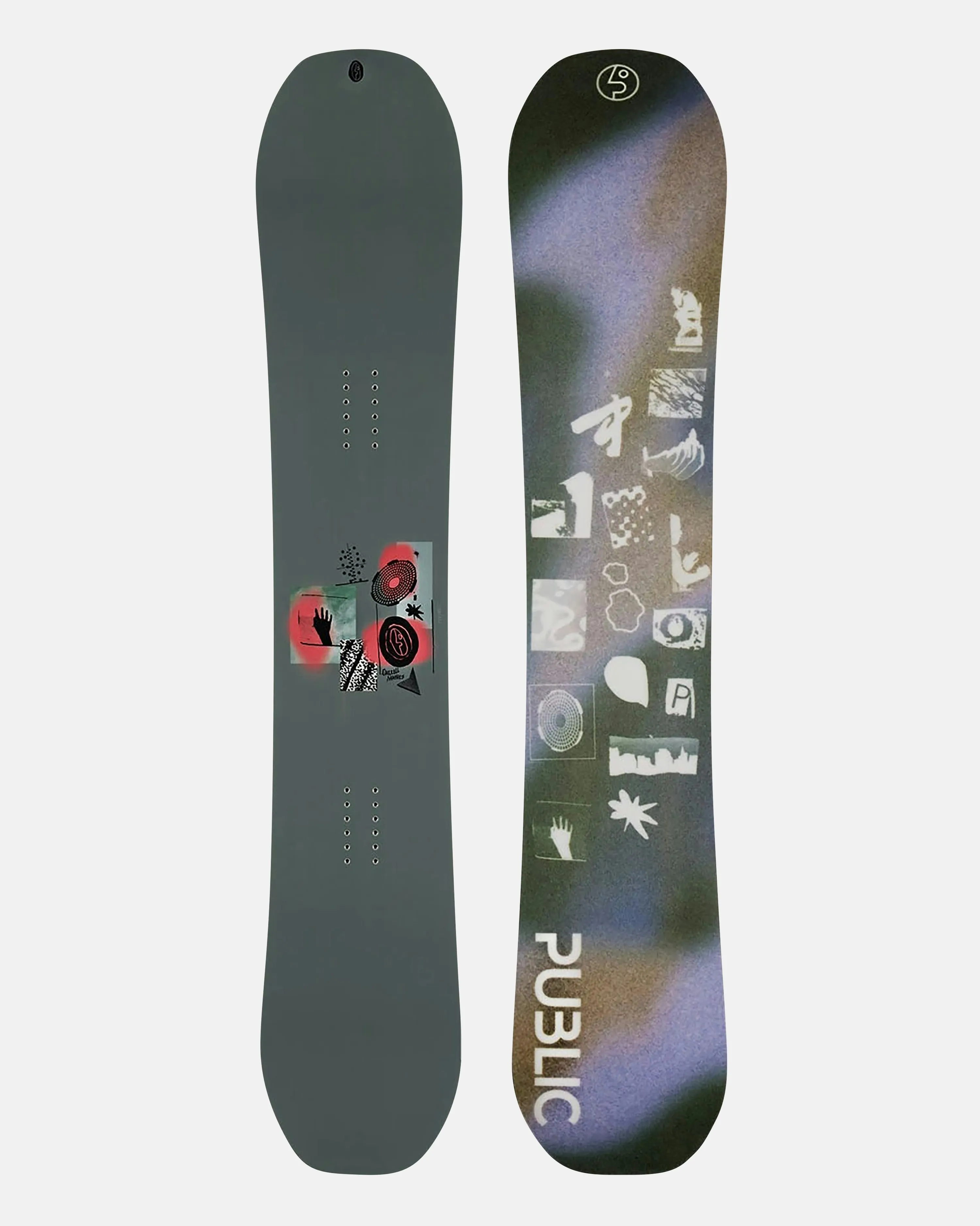 Public Snowboard - 156 Display Multi | Men | Junkyard