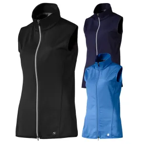 PUMA Full Zip Knit Golf Vest 2019 Women