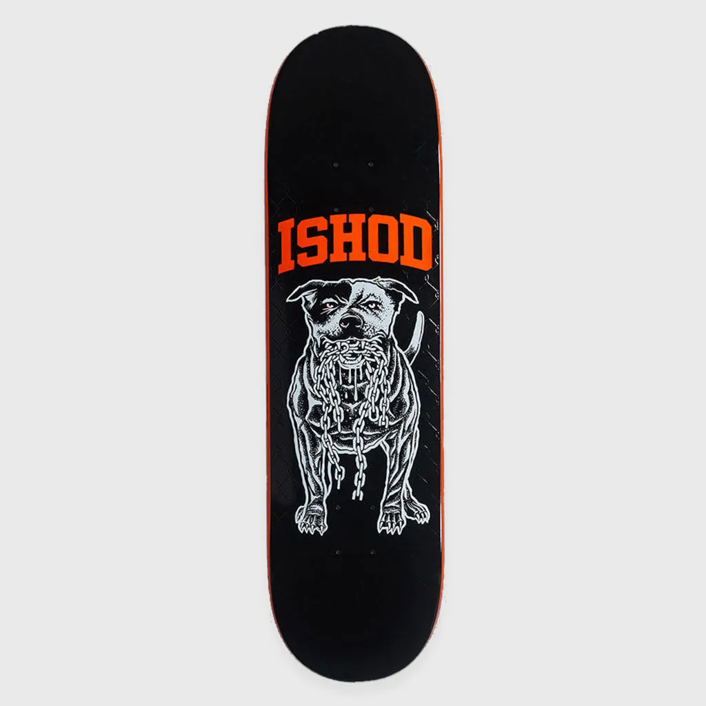 Real Skateboards - 8.25 'Skate Shop Day' Ishod Wair Good Dog Skateboard Deck - Black