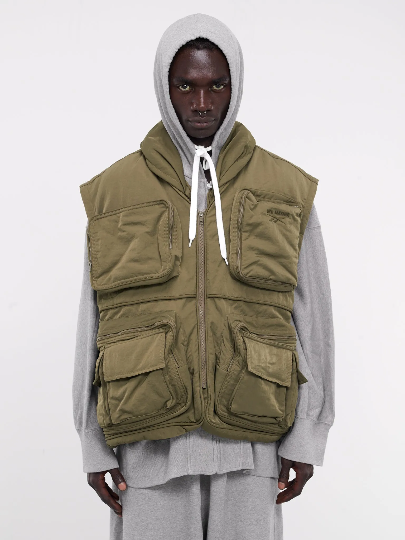 Reebok Cargo Vest (RMEX003C99-ARMY-GREEN)