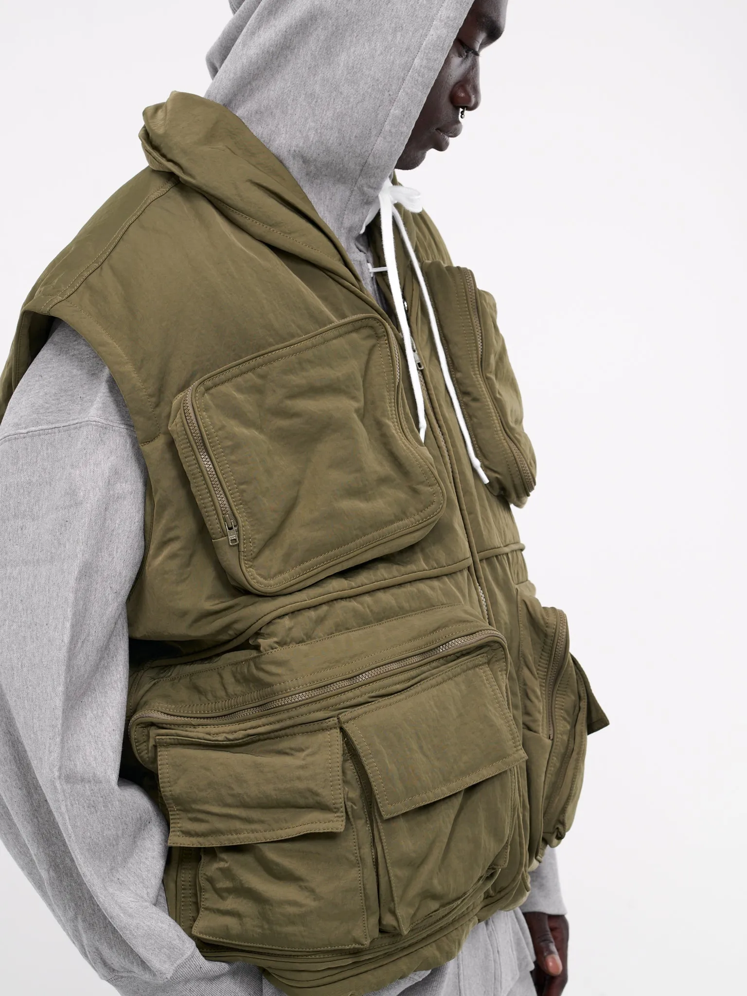 Reebok Cargo Vest (RMEX003C99-ARMY-GREEN)