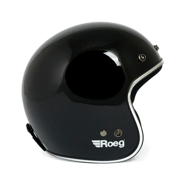 Roeg Jett Helmet Gloss Black