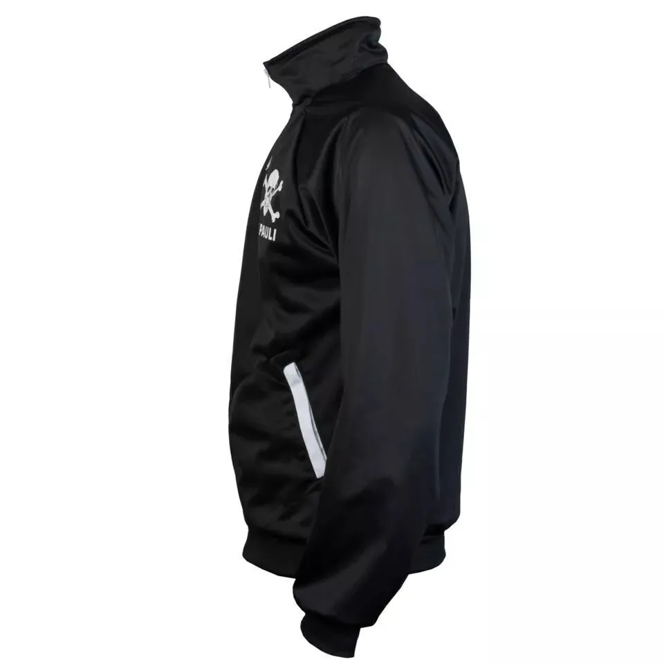 St. Pauli Black Punk Jacket Tracksuit Jumper Top