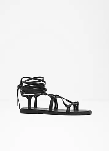 Strappy Gladiator Sandals by bonprix | Look Again