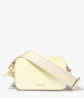 Stunnie webbing camera bag in light yellow