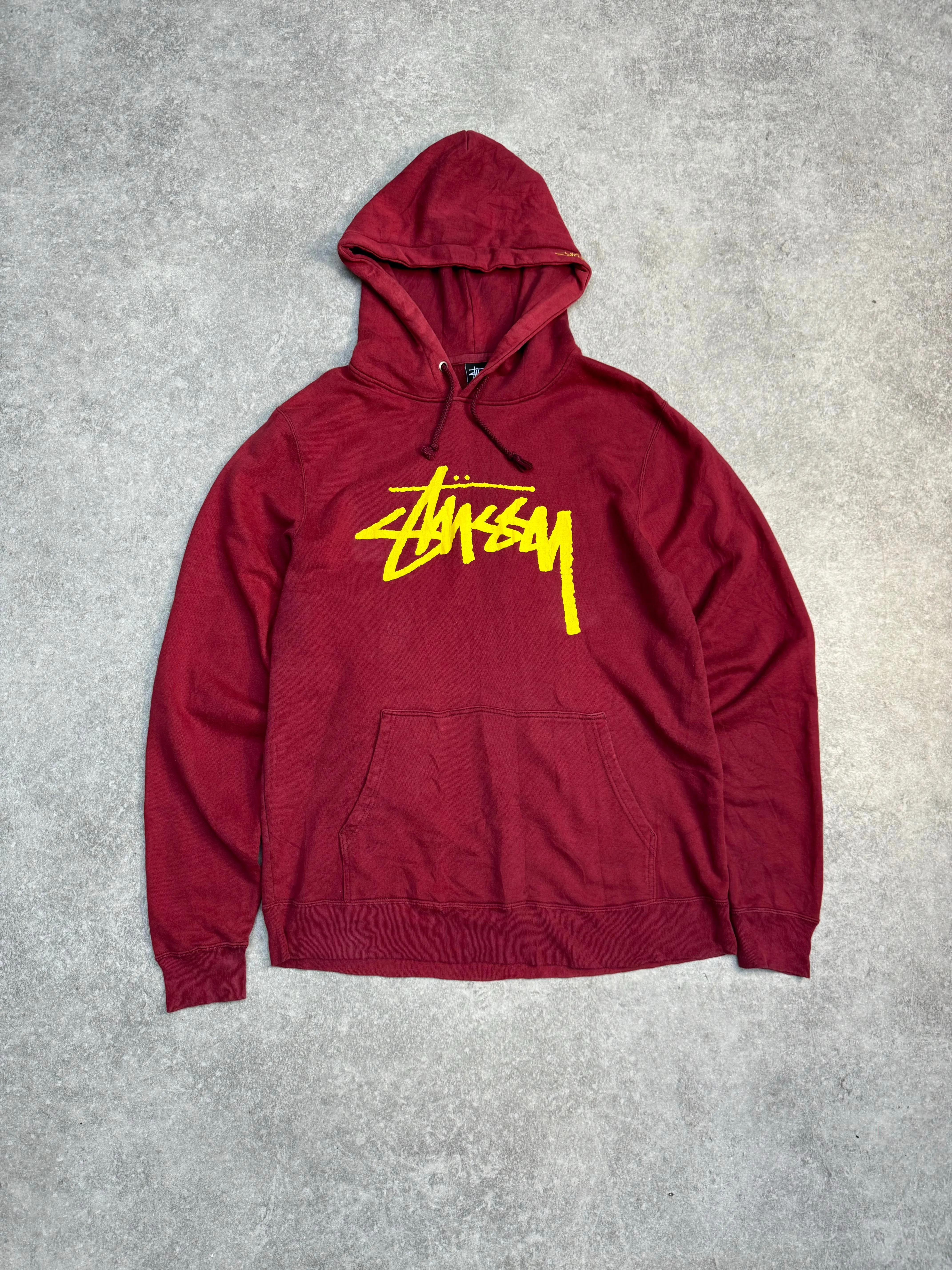 Stussy International Stussy Tribe Logo Embroidered Hoodie