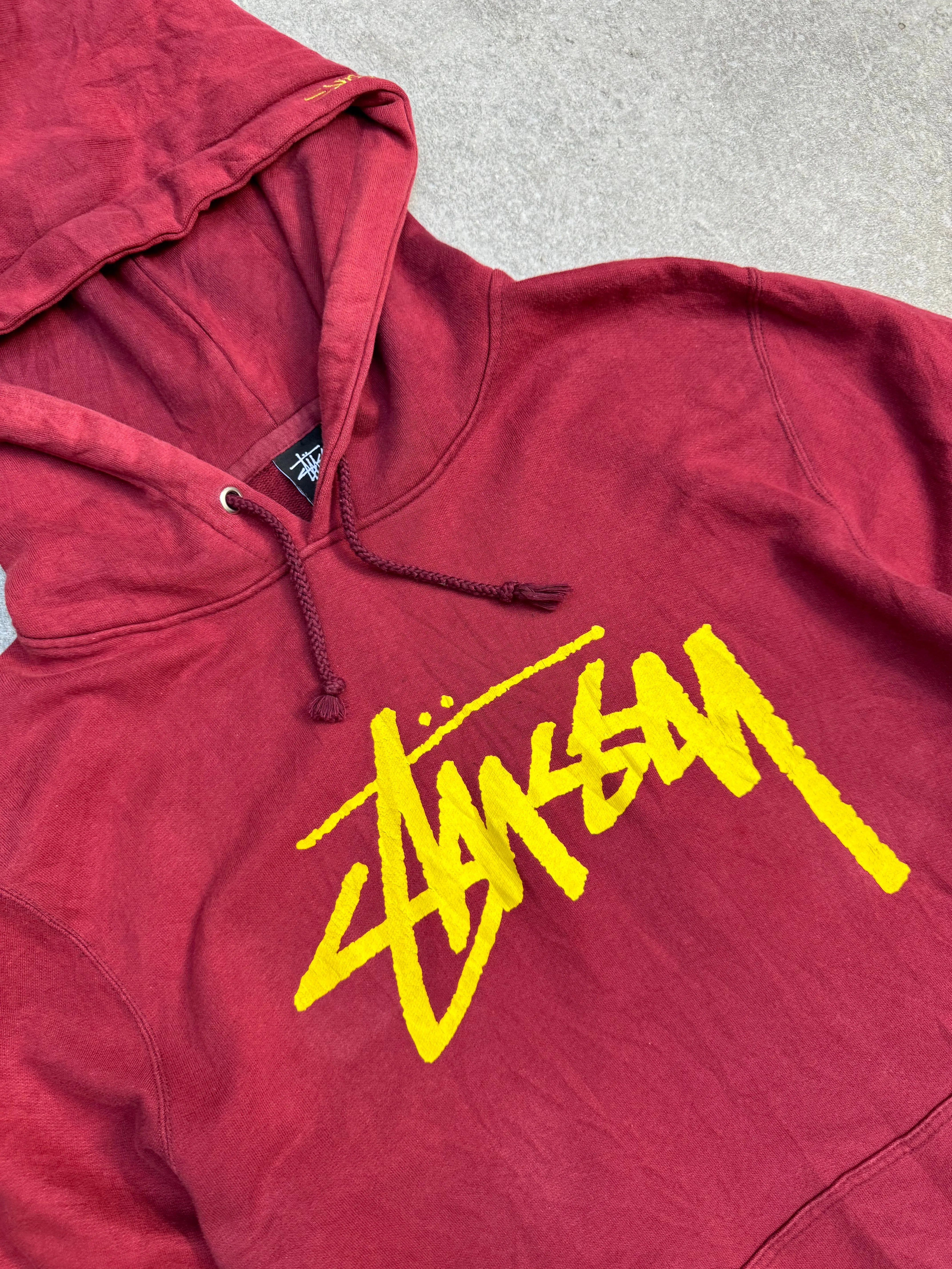 Stussy International Stussy Tribe Logo Embroidered Hoodie