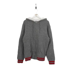 Stussy Stripe Cuff Zip Up Hoodie