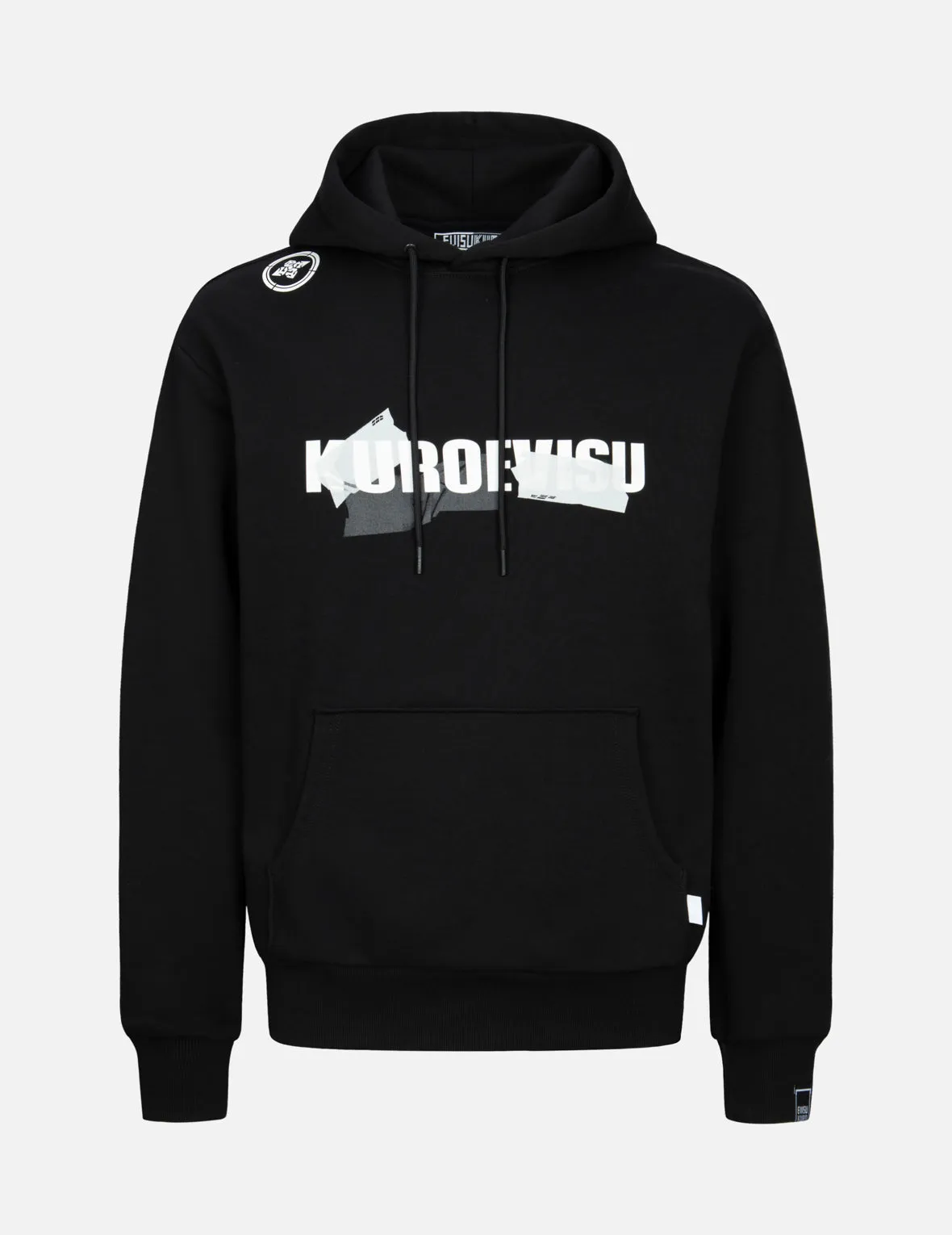 Tape Logo Print Regular Fit Hoodie