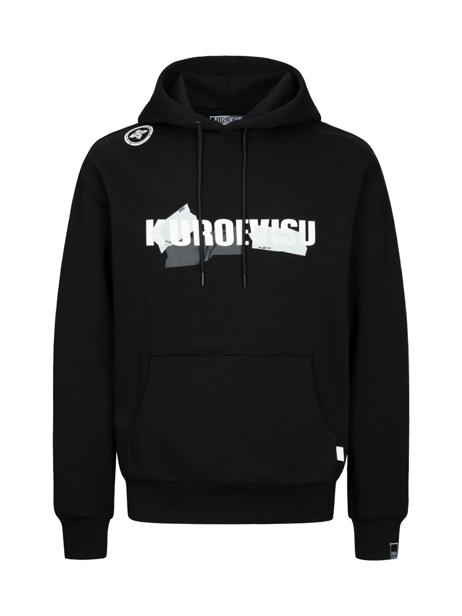 Tape Logo Print Regular Fit Hoodie